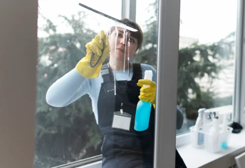 Nettoyage de vitres intérieures et extérieures à Saint-Corneille